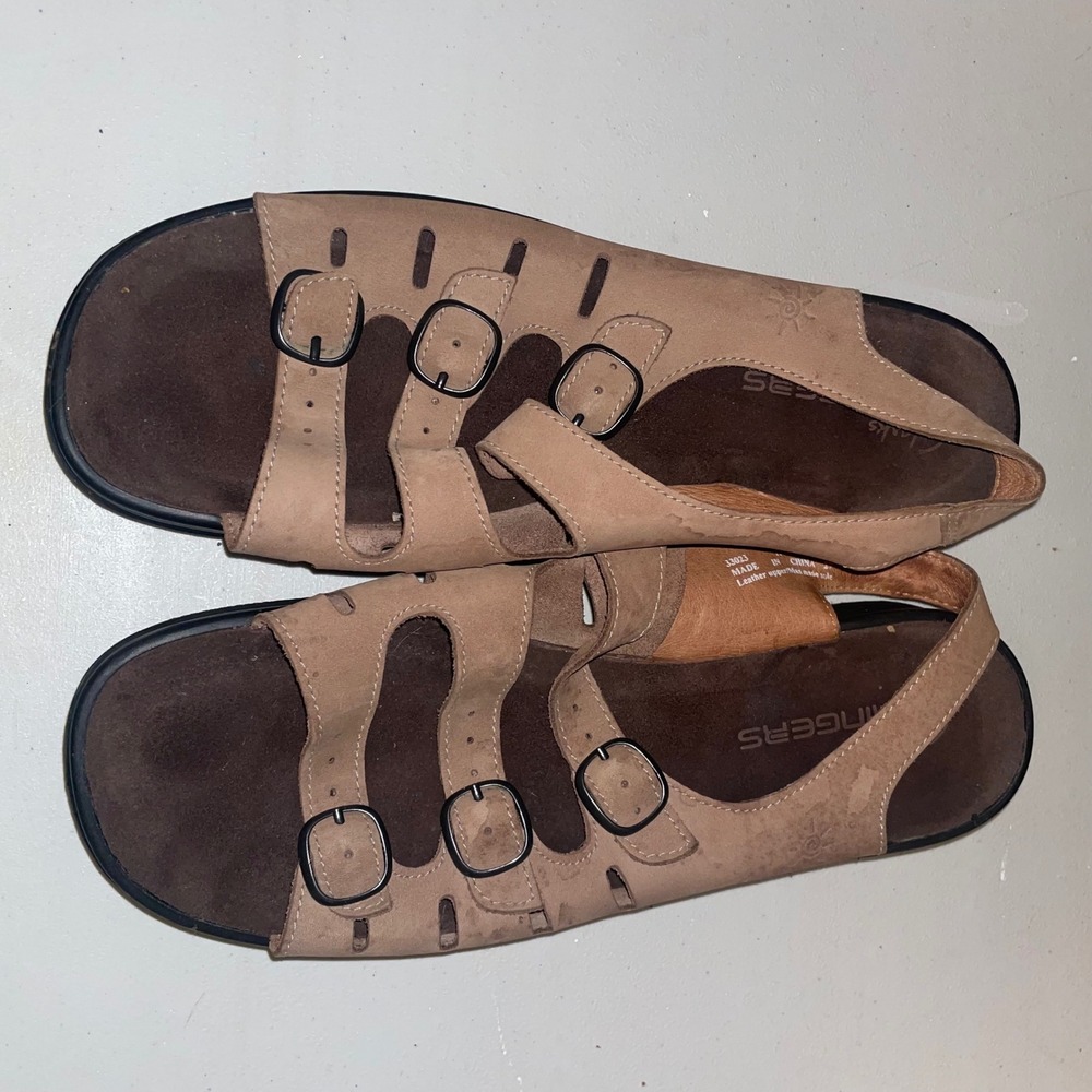 Women's Clark's Springers tan 10M